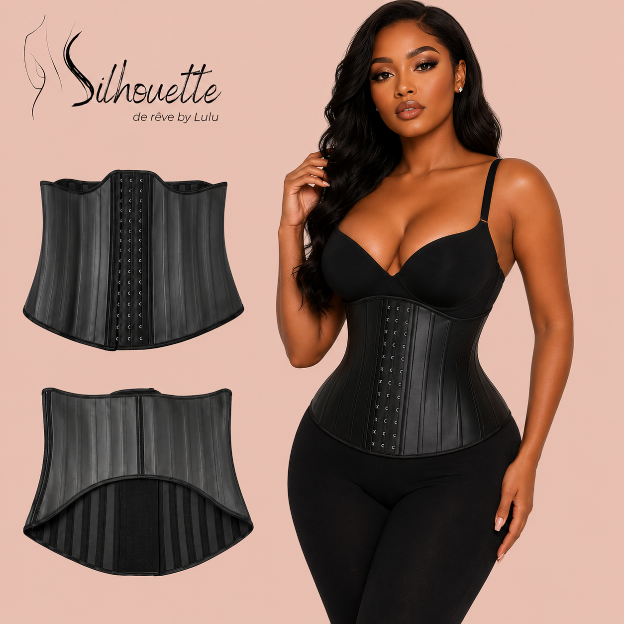 Robe nuisette en soie ivoire